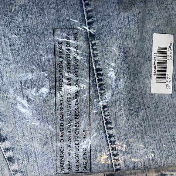 G by Giuliana Black Label Acid Wash Skinny Jeans 18W High Rise - Picture 3 of 8